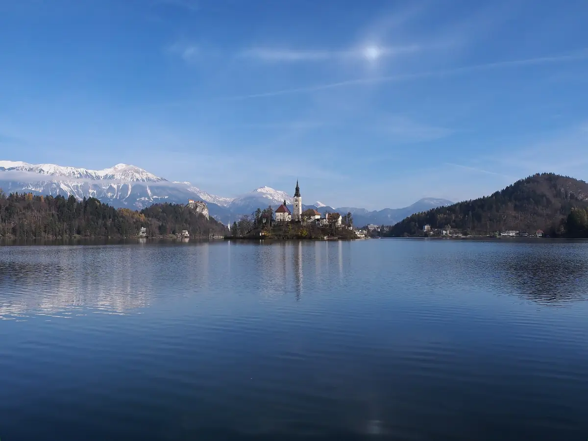 Lake Bled in autumn