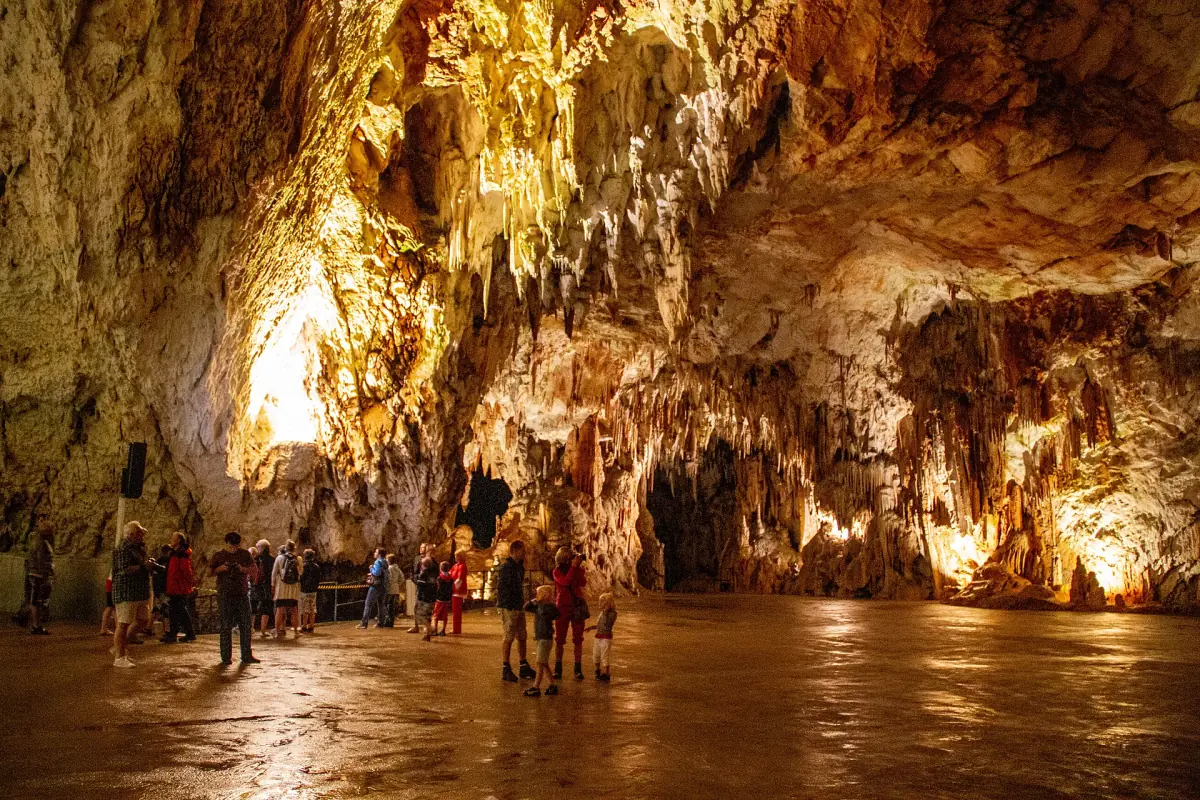The Concert Hall in Postojna Cave